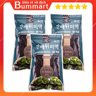 3 GÓI TẢO BIỂN MI YUK 50G