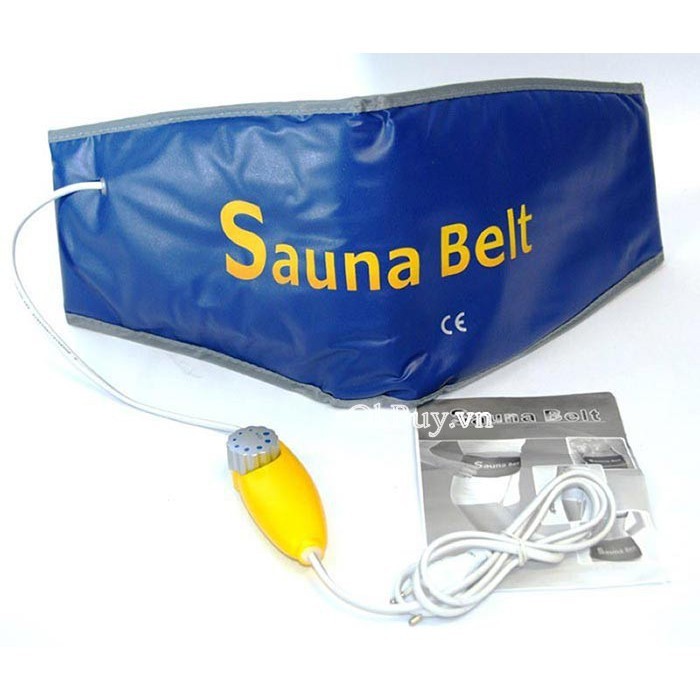 (LOẠI 1) Đai Quấn Nóng Giảm Mỡ Bụng Sauna Belt Cohoimua (xanh)
