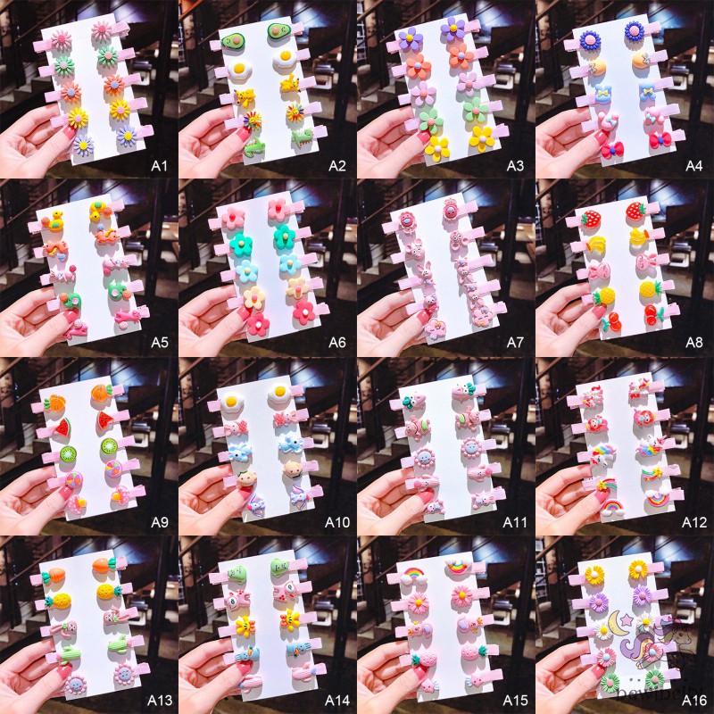 Kẹp tóc hoạt hình dễ thương cho bé gái