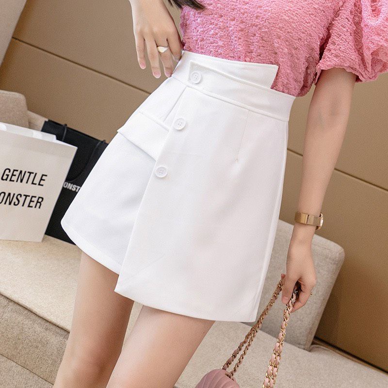 QUẦN GIẢ VÁY LỆCH TÀ 3 NÚT LT5