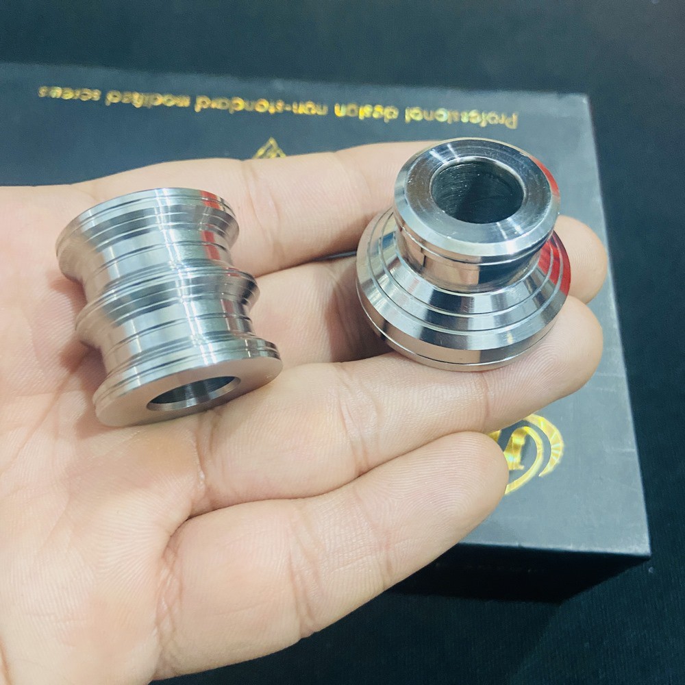 COMBO CỤC CANH BÁNH TRƯỚC VÀ SAU FULL INOX 304 CHO HONDA WAVE, DREAM, FUTURE