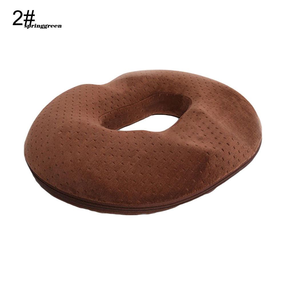 Spr♥Đệm Xốp Hình Bánh Donut Lót Mông Giảm Đau Tiện Dụng