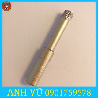 MŨI KHOAN GẠCH ĐÁ GRANITE 10MM - KHOAN KHÔ PHI10.