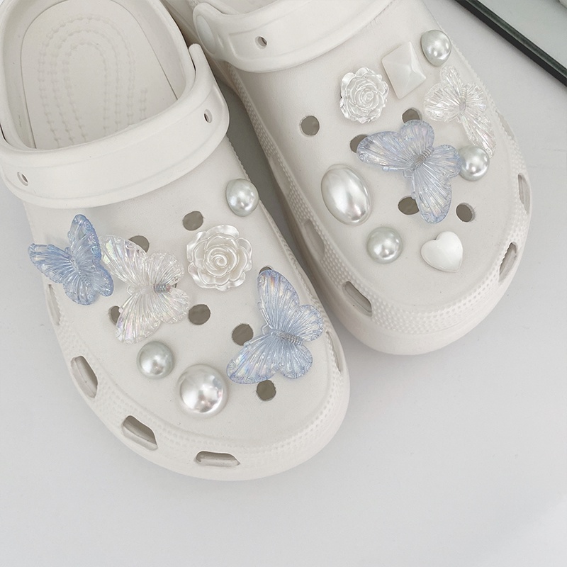 sticker gắn dép cross charm gắn dép crosssticker dép crocs1 Phụ Kiện Khóa Giày Dép crocs diy Tiện Dụng