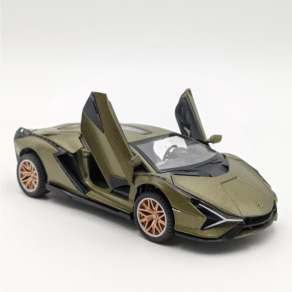 Mô hình Lamborghini Sian - Tỉ lệ 1:32 - Kim loại - Đóng mở cửa