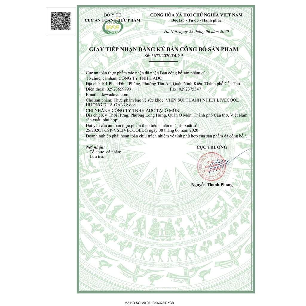 Viên sủi thanh nhiệt Livecool - Nam Dược - Dùng được cho người tiểu đường, ăn kiêng