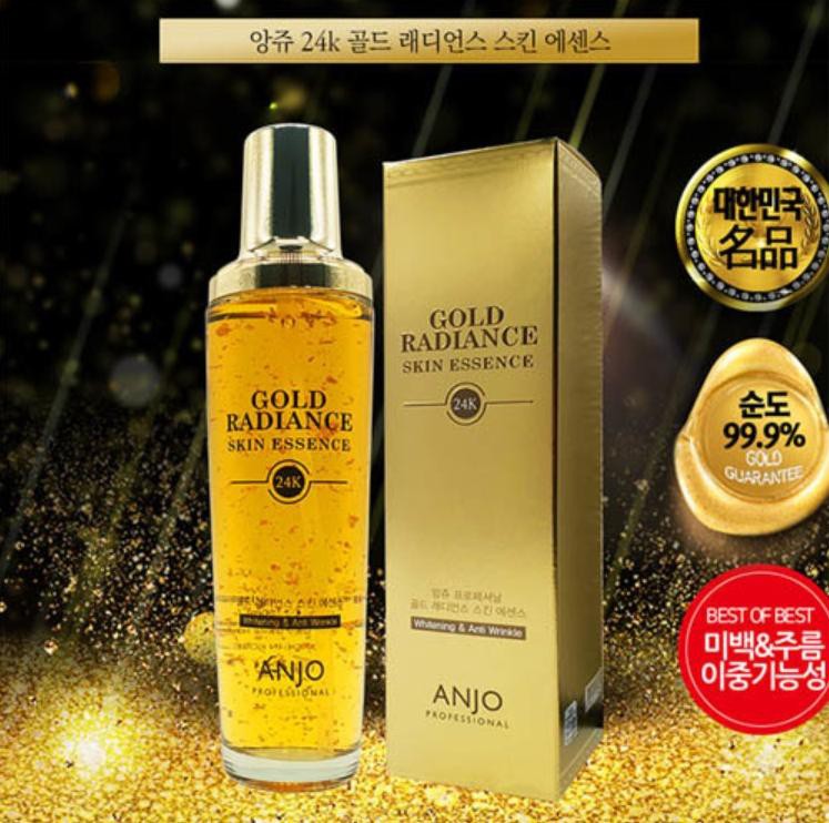 ANJO GOLD RADIANCE SKIN ESSENCE Mỹ phẩm dành cho phụ nữ Hàn Quốc 150ml