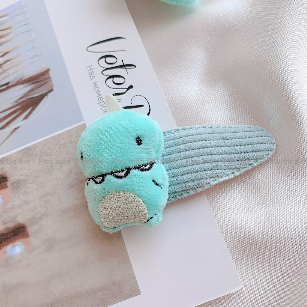 [BP096] Kẹp tóc khủng long siêu đáng yêu, Cài tóc hàn quốc hot trend - BeBie Phụ kiện cưng
