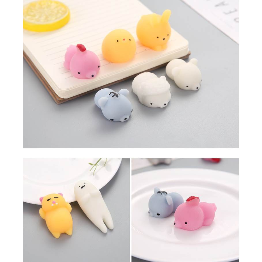  Combo 10 Squishy Mochi Hình Thú Cực Dễ Thương (Giao mẫu ngẫu nhiên)  ZNT3164