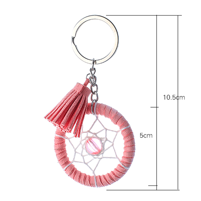 Móc Khóa Kim Loại Hình Dreamcatcher Xinh Xắn