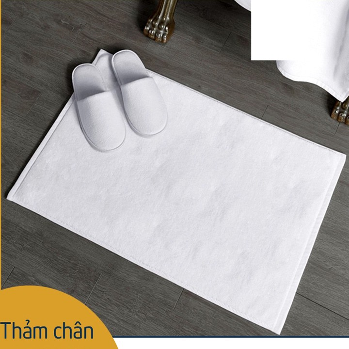 Thảm Lau Chân RIOTEX Chuyên Dùng Cho Khách Sạn, Bệnh Viện, Spa Kích Thước 45x65cm