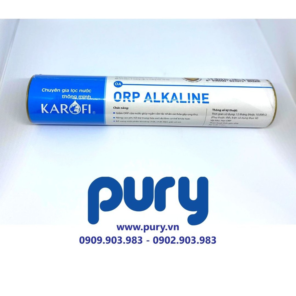 Lõi lọc Karofi số 6/7/8 (Lõi ORP Alkaline) - Hàng Chính Hãng