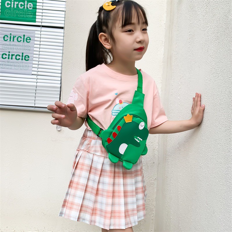 Túi xách đeo chéo hình khủng long dành cho bé siêu cute, mẫu mới 2022 - Hàng Quảng Châu Cao Cấp