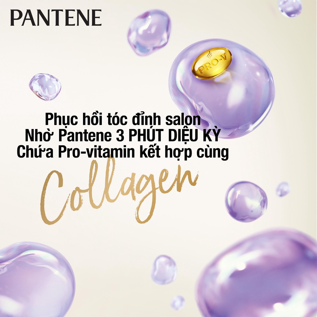 Dầu xả Pantene Pro- v 3 Phút diệu kì tuýp (300ml):Chăm Sóc Hư Tổn