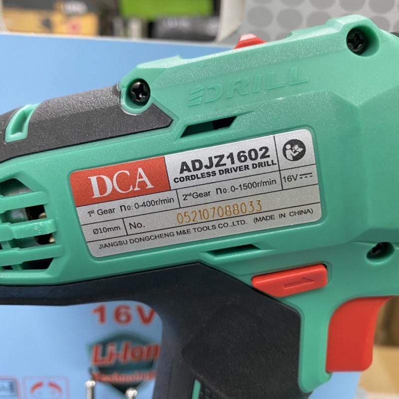 Máy khoan dùng pin DCA 16v ADJZ1602 Nhỏ Gọn Bảo Hành 6 Tháng