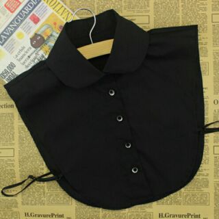 Cổ áo sơ mi giả,mặc trong áo váy không cổ