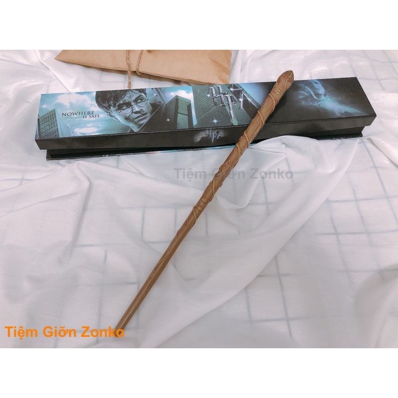 Đũa phép Hermione bản thường kèm box sang trọng - ảnh thật