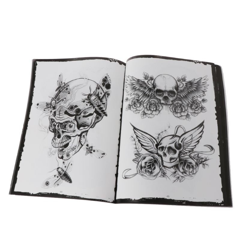 Sổ Phác Thảo Khổ A4 Thiết Kế Đầu Lâu Tích Hợp Trang 76 Trang WMMB Mới