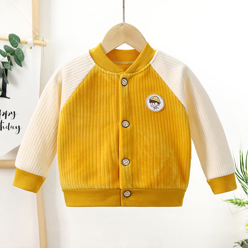 Áo Khoác cardigan Cổ Chữ V Thiết Kế Mới Thời Trang Mùa Thu Đông Dành Cho Bé