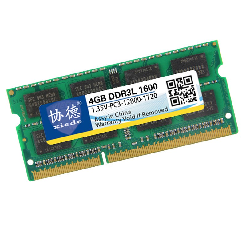 Notebook 4g Xiede Ddr3L 1600 X098