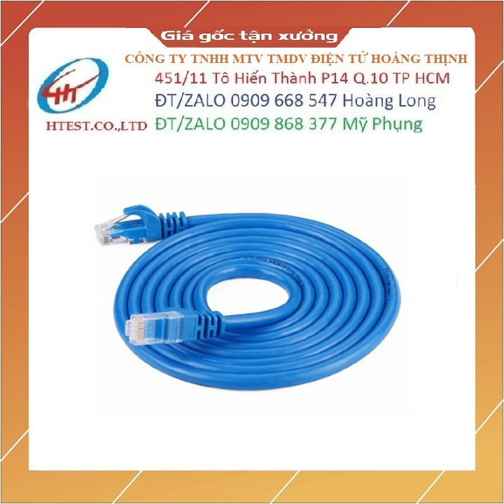 Dây mạng Cat 6 bấm sẵn dài 1 mét