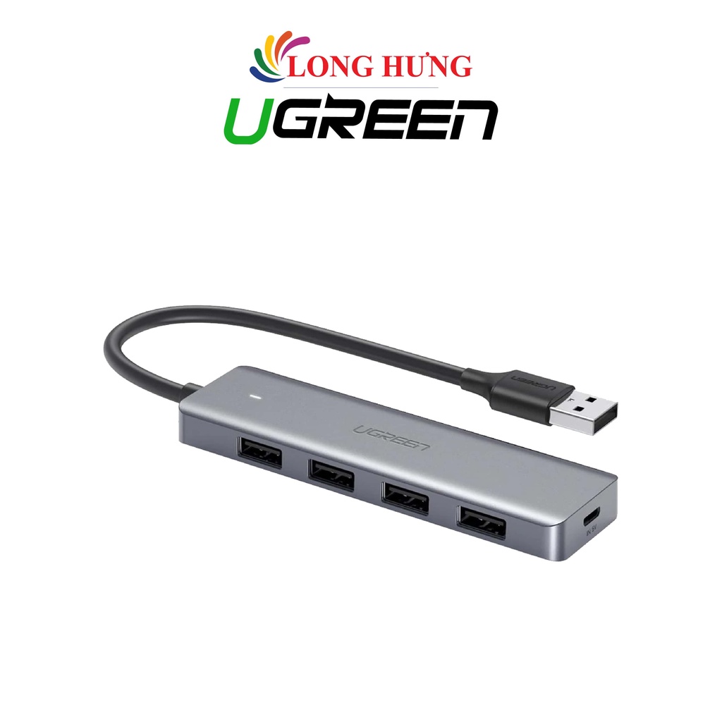 Cổng chuyển đổi Ugreen 4-in-1 USB 3.0 Hub CM219 50985 - Hàng chính hãng