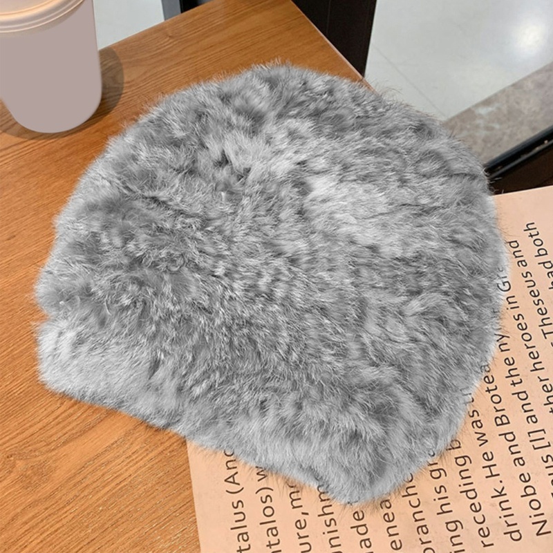 Mũ Lông Thỏ Thời Trang Mùa Đông Dành Cho Nữ