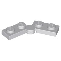 Gạch Lego tấm 1 x 4 có khớp xoay / Lego Part 2429c01   (2429 / 2430): Hinge Plate 1 x 4 Swivel Base