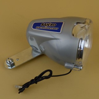 Đèn Cảm Ứng 6V Gắn Xe Đạp Sanyo Nhật Bản