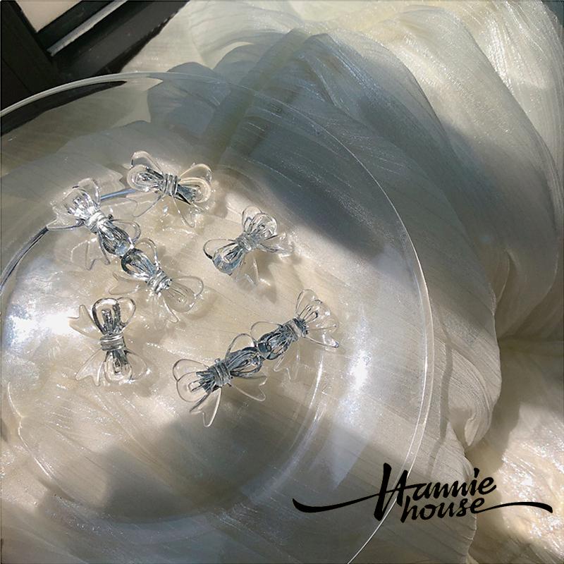 Set 1/2 kẹp tóc nơ phong cách nhật bản hàn quốc ngọt ngào dành cho nữ