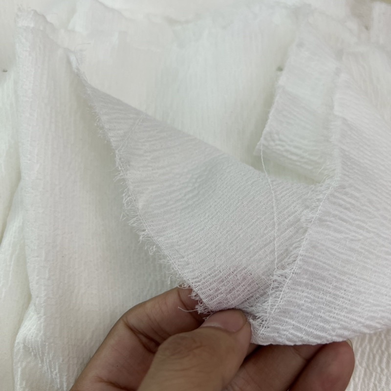 Vải crepe sọc,chất cotton thoáng mát Thời trang nữ 2022 TháiMaiTM