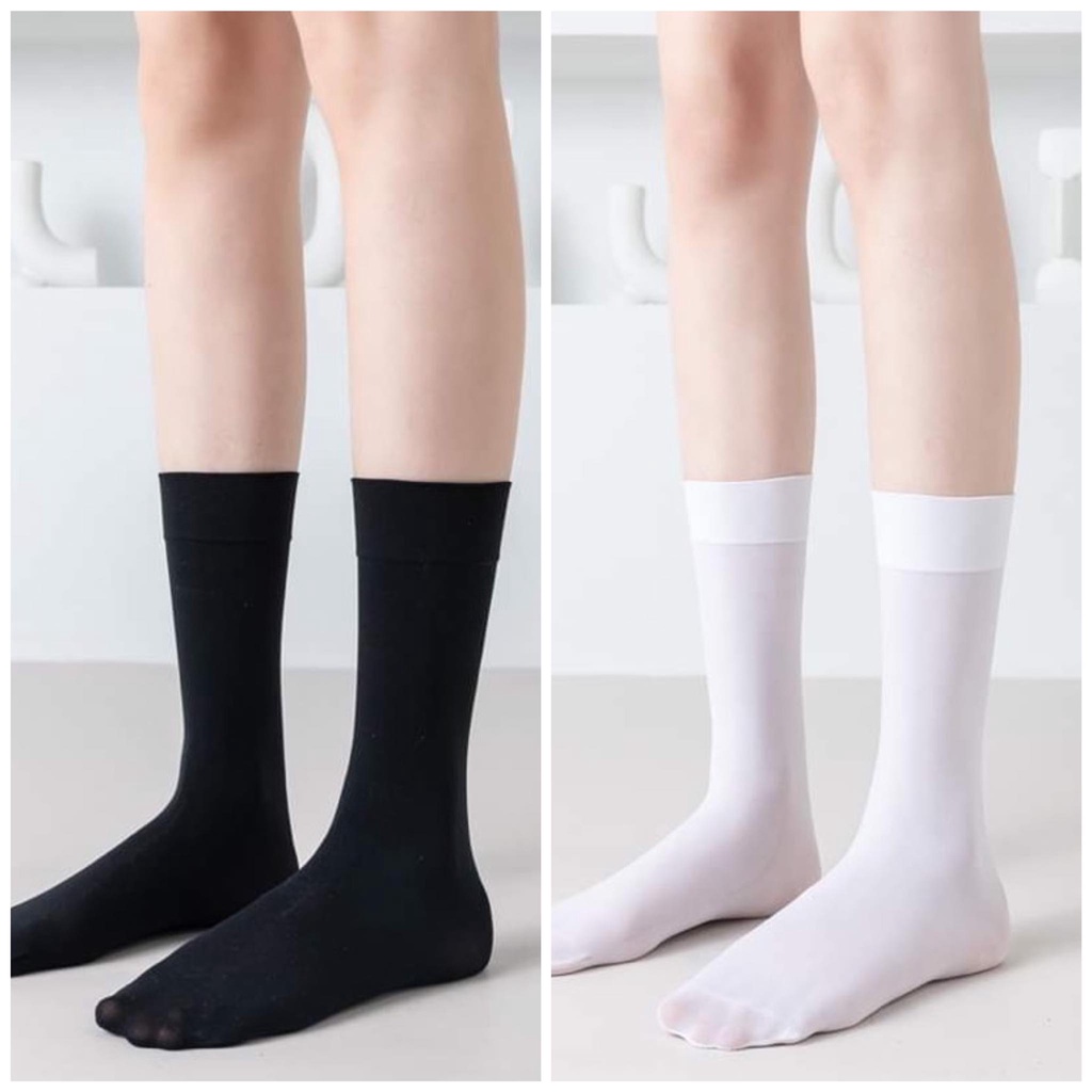 Vớ tất trơn nhung mịn Lolita Ulzzang cá tính, xinh xắn