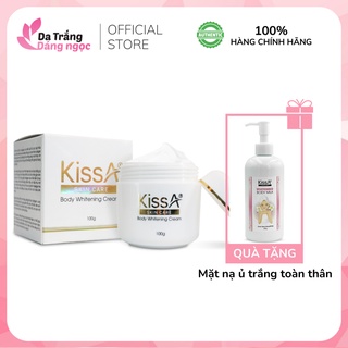 Kem Dưỡng Trắng Da Toàn Thân KissA 100g Bổ Sung Collagen Chống Lão Hoá Xoá Mờ Sạm Da
