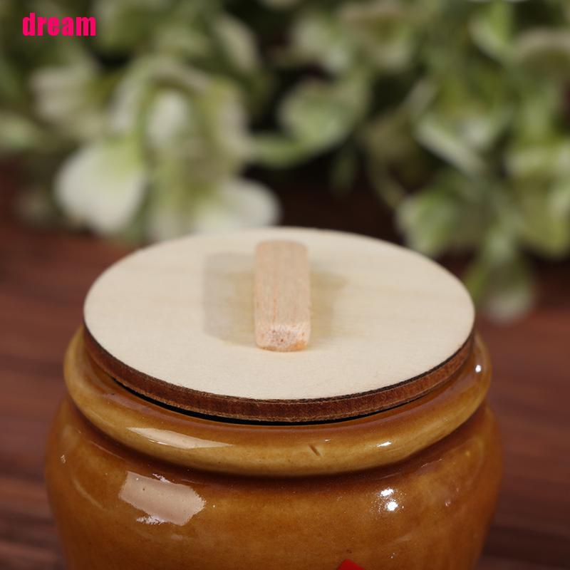 Mô Hình Thùng Gạo Mini Trang Trí Nhà Búp Bê