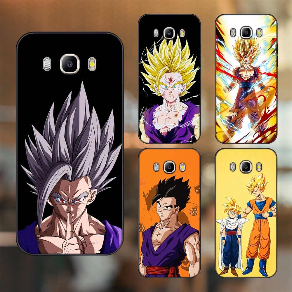 Ốp lưng Samsung J5 2016, J7 2016 viền đen in hình Gohan Dragon Ball