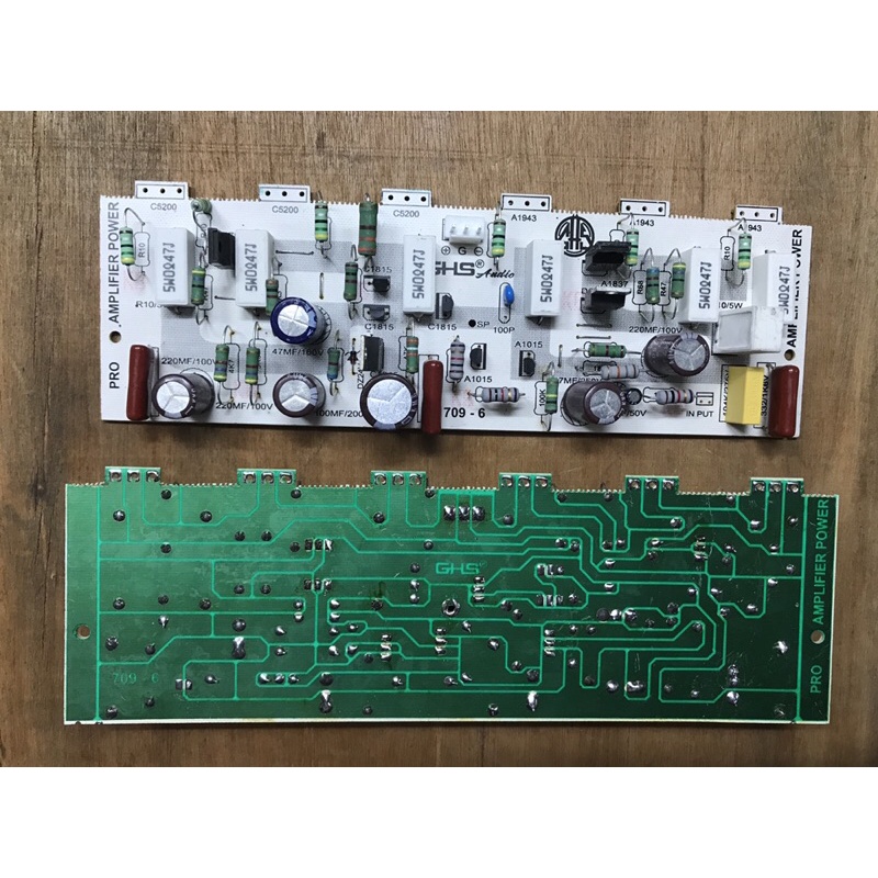 Bo công xuất ampli GHS 8 sò / 12 sò / 16 sò