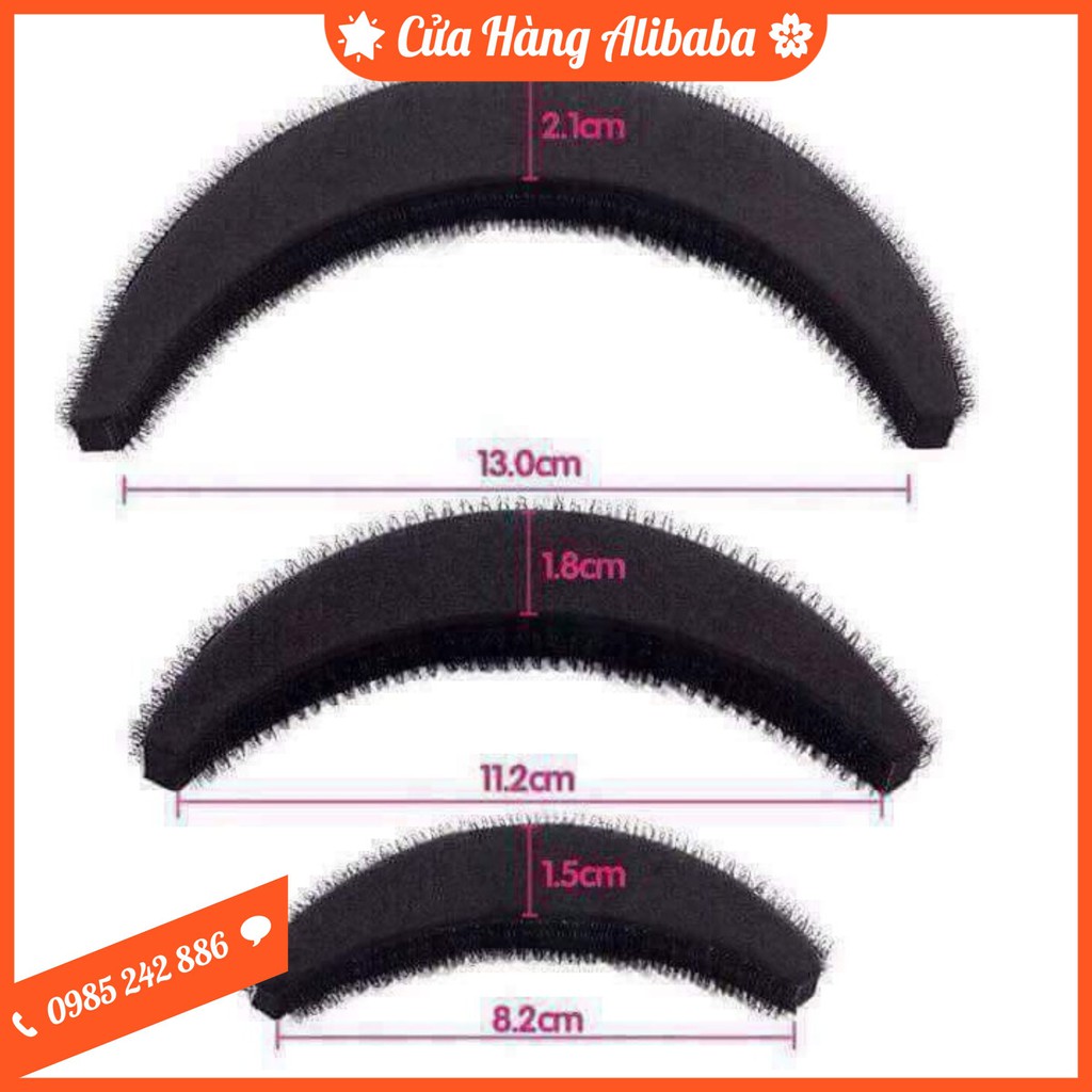 Bộ 3 Kẹp Phồng Mái Hàn Quốc Cho Bạn Gái #45