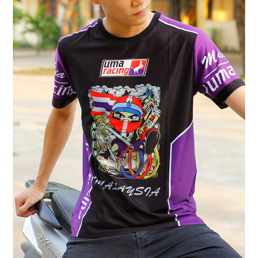 Áo Thun Xe Đua Umaracing - Xe Độ Việt Nam - Đam Mê Tốc Độ - Racingboy Cực Thoáng Mát Vải Tốt - BẢO HÀNH TRỌN ĐỜI [ FREE