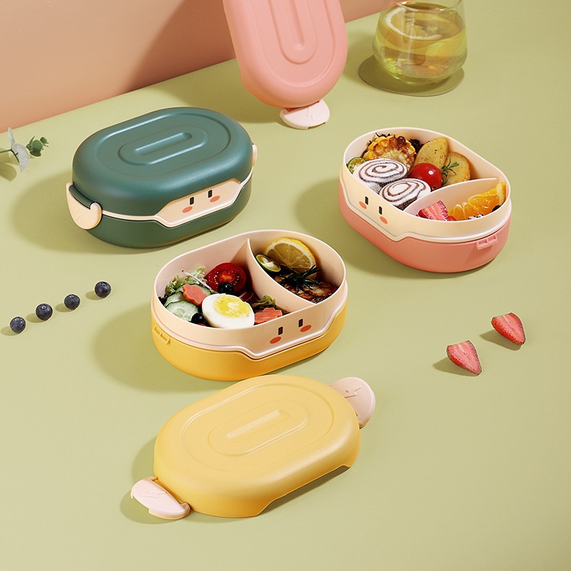 Hộp Đựng Cơm Trưa In Hình Dễ Thương