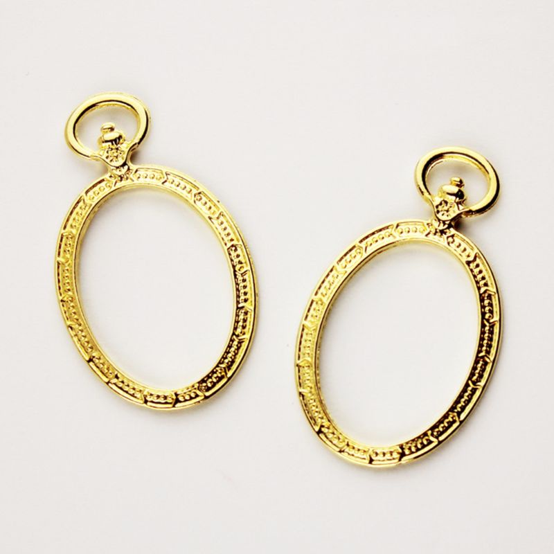 Bộ 6 Khung Kim Loại Làm Trang Sức / Đồng Hồ Thủ Công