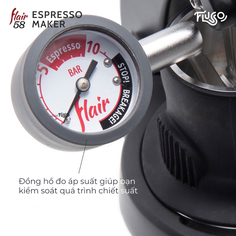 Máy pha cà phê espresso - Flair 58 lever espresso