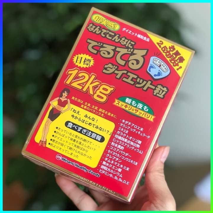 Viên uống giảm cân 12kg Kendai Eat Diet Nhật Bản 75 gói