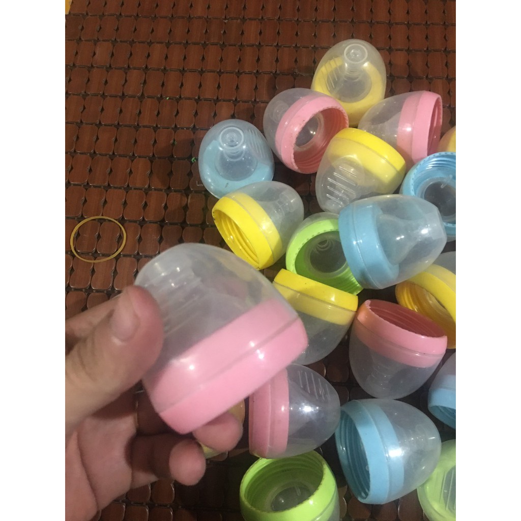 Bộ nắp đậy, vòng cổ, núm ti bình sữa tiêu chuẩn BQSHOP