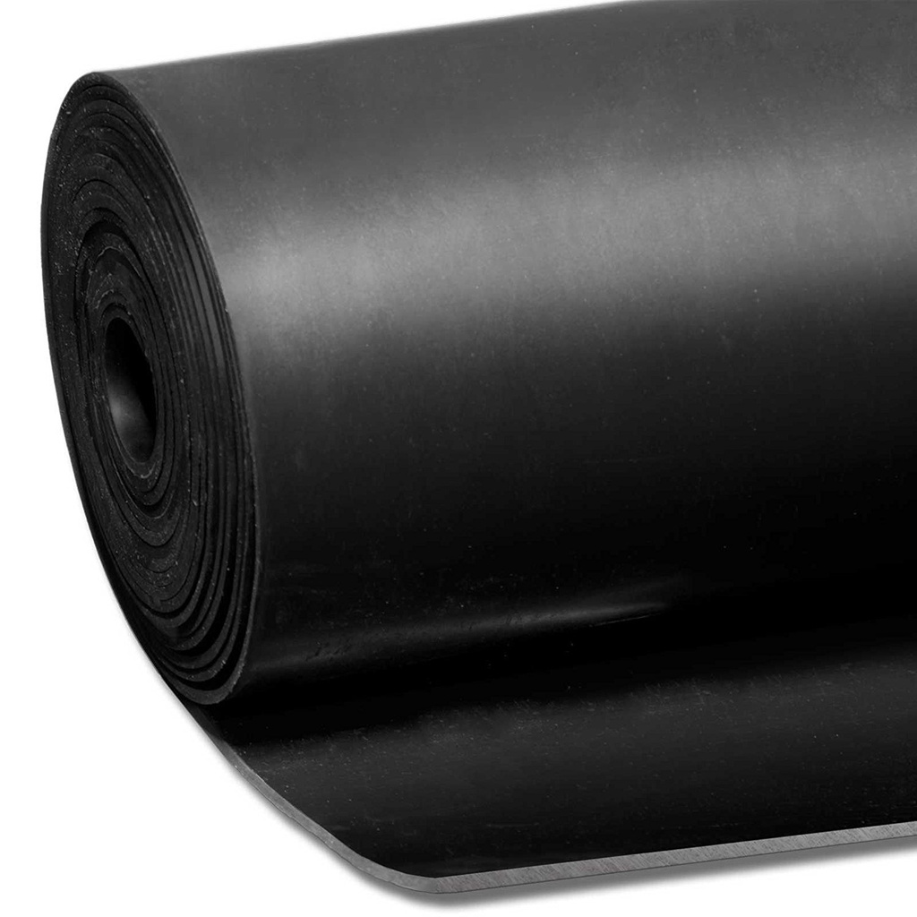 Tấm cao su giảm chấn dày 2mm cuộn 1m x 1m  Cao su kê lót chống rung máy móc, hàng hóa...
