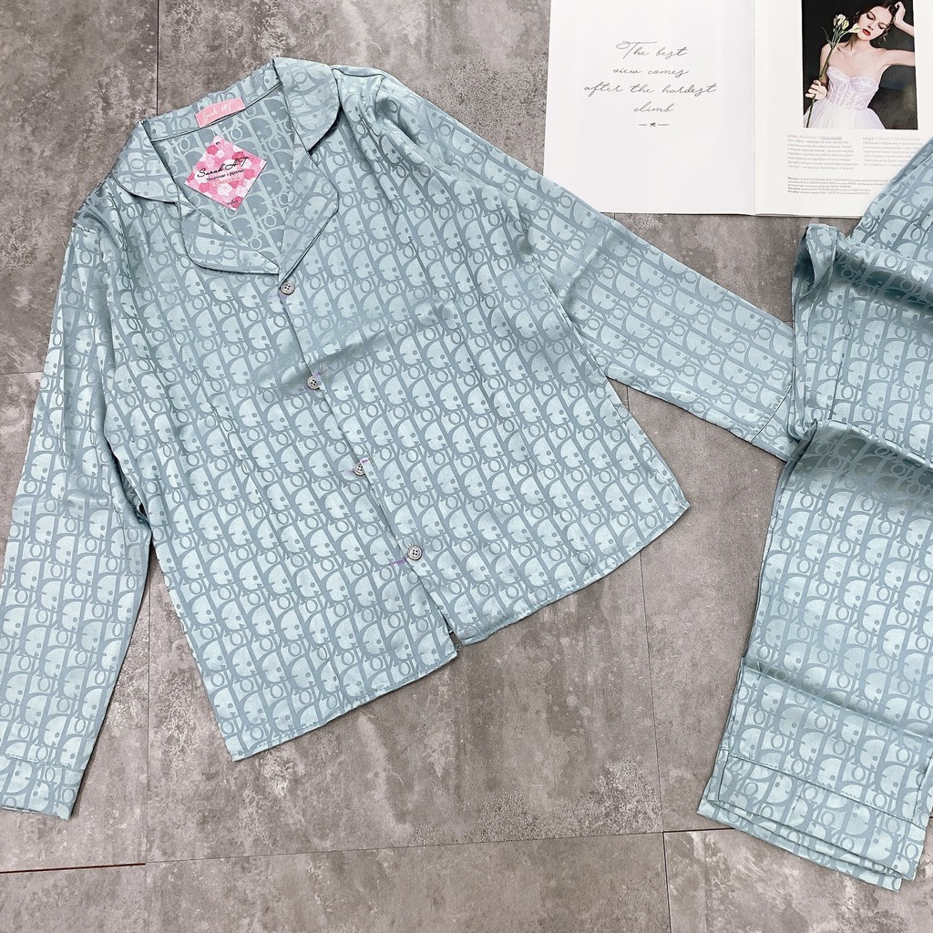 [Siêu Hot] Bộ đồ Pijama💖 Bộ lụa gấm cao cấp Cộc Tay-Quần Dài [HÀNG ĐẸP CHUẨN] | BigBuy360 - bigbuy360.vn