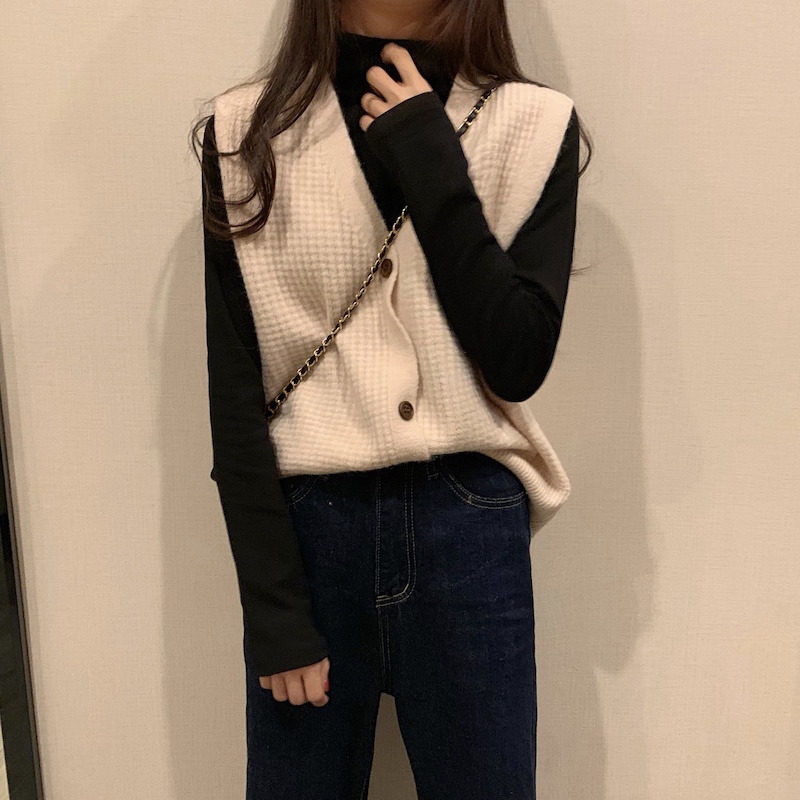 Áo Khoác Cardigan Dệt Kim Dáng Rộng Thiết Kế Mới Thời Trang Mùa Thu Theo Phong Cách Hàn Quốc Cho Nữ
