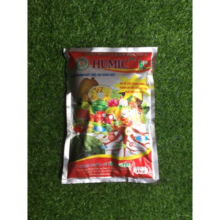 Super Humic k+ gói 1 kg , phân bón hữu cơ sinh học kích thích ra rể cải tạo đất trồng