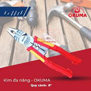 Kìm điện đa năng cao cấp 8" okuma