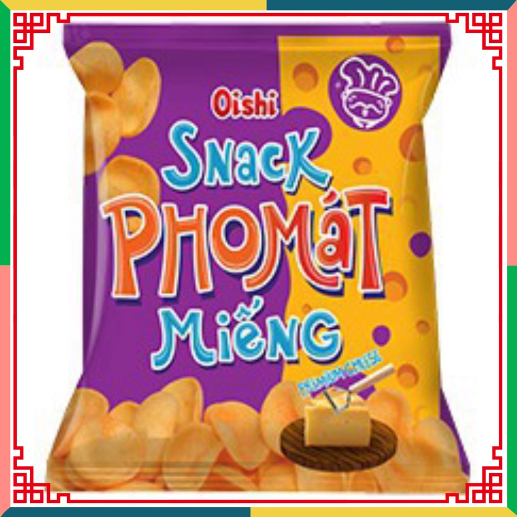 Bim bim Snack Oishi pho mát miếng 40g phomat ( Đại lý Ngọc Toản)