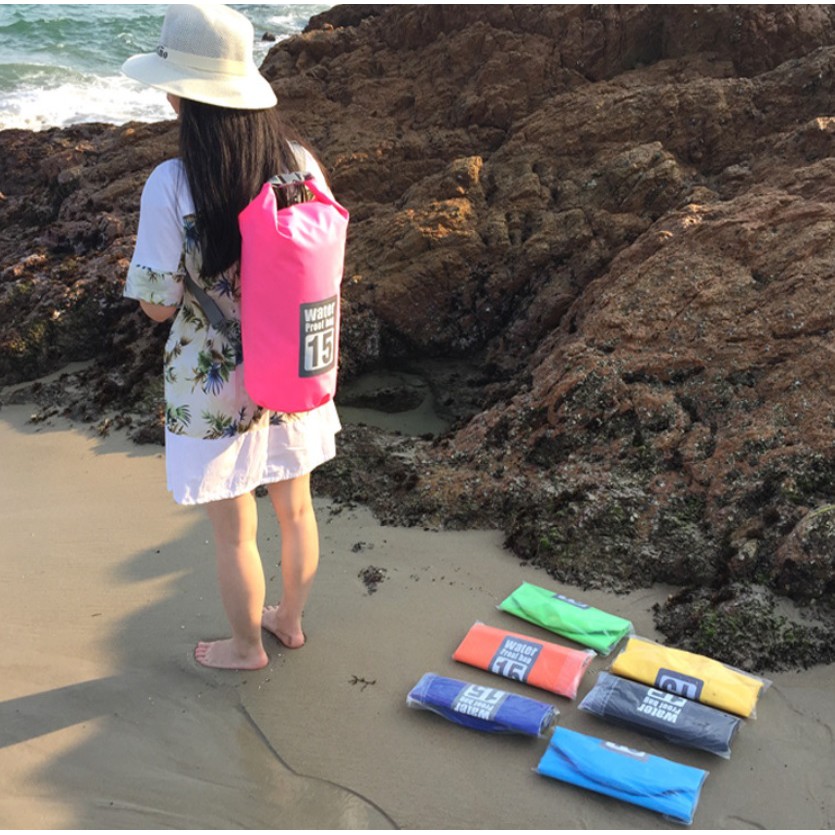 Túi chống nước đi bơi dã ngoại đeo 2 dây